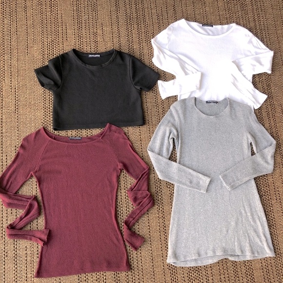 Brandy Melville Tops - Set of (4) Brandy Melville Tops One Size